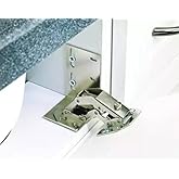 ZHUXINLI Sink-Front Tip-Out Tray Hinges, Adjustable 45-90 Degree, Black Metal, Modern/Contemporary Style