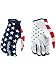Troy Lee Designs Air Americana Men's Off-Road Mountain Bike Gloves - Navy/Red / Medium