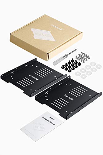 image for Inateck SSD Mounting Bracket 2 packs, 2.5 Inch HDD/SSD to 3.5 Inch Int