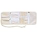 Teamoy Crochet Hook Case, Roll Bag Holder Organizer for Various Crochet Needles and Knitting Accessories, Plum Flowers