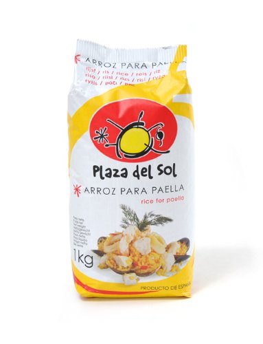 Рис plaza Del sol для испанской паэльи 1кг (8429874212012)