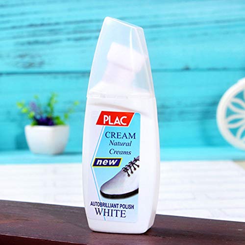 Monllack 100ML Portable Size Magic Refreshed White Shoe Cleaner Cream Professional Shoes Clean Decontamination Supplies Tools