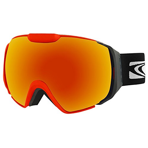 MOTOEYE Ski Goggles - Over Glasses Design Snow/Snowboard Goggle for Men