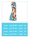 CY Womens Multicolored Printed High Waist Beach Dress Span Long Maxi Skirts