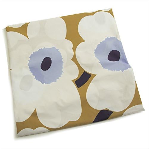 マリメッコ Marimekko ウニッコ 布団カバー デュベカバー 150x210cm シングルサイズ ベージュ エクリュ Unikko 815 並行輸入