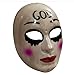 Gmasking 2021 The Horror Killer Women God Mask Halloween Party Costume Props
