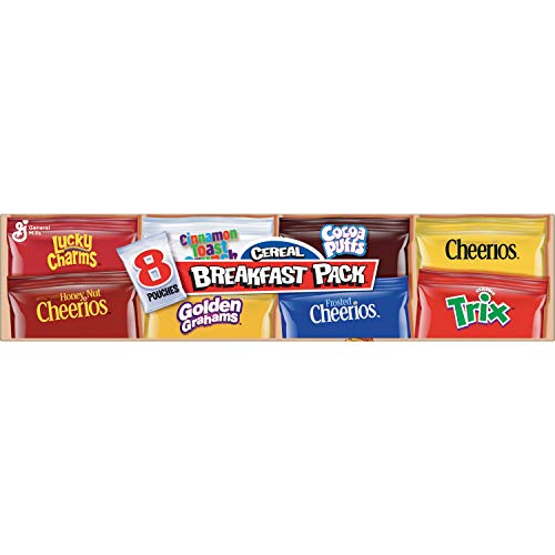 Breakfast Pack Cereal MultiPack With 8 Varieties, 9.14 oz Pricepulse