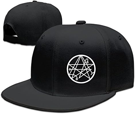 Gameser Necronomicon Logo Outdoor Baseball Cap B-box Flat Hat Snapback