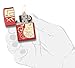 Zippo Year of The Dog Red Matte Pocket Lighter