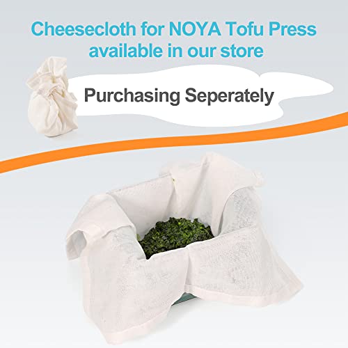 NOYA Adjustable Vegan Tofu Presser to Speed up Removing Water from Silken, Firm, and Extra Firm