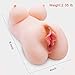 Mini Pussy Ass Male Masturbator for Men Masturbation，3D Realistic Sex Toy with Virgin Vagina and Anal Stroker, Pocket Pussy with 2 Hole for Man Orgasm