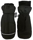N'Ice Caps Kids Thinsulate and Waterproof Easy On Zip-Up Mittens
