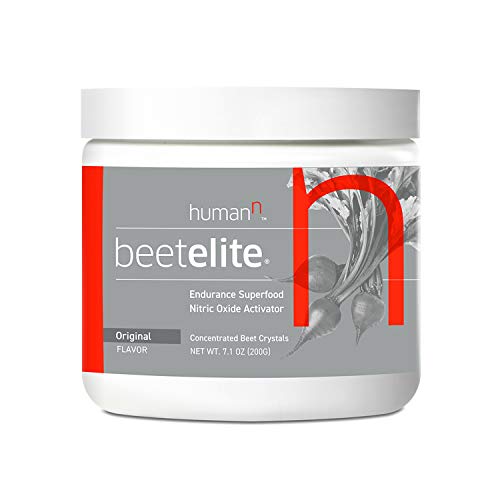 HumanN BeetElite | Superfood Concentrated Beet Powder Nitric Oxide Boosting Athletic Endurance Supplement (Original Apple Flavor, 7.1-Ounce, 1-Pack)