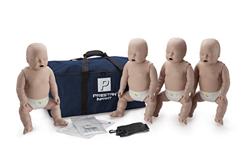 image for MCR Medical CPR Adult Manikin 4-Pack w. Feedback, Infant Manikin 4-Pac
