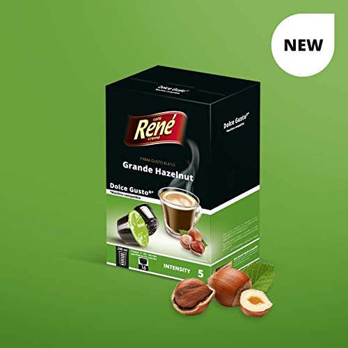 Cafe Rene - Rene Grande Pack - 16 x Dolce Gusto Kompatible Kaffeepads (6 Stück) – Bild 5