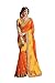 Indian Fashion Indian Women Designer Party wear Orange and Yellow Color Saree Sari