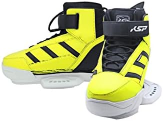 KSP BOOTS PRO STRONGER YELLOW 4-5 BINDINGS FOR WAKEBOARD KITESURF BOARD KITEBOARDING KITE