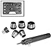 Neiko 02614A Interchangable Hollow Hole Punch Set with Handle, Heavy Duty with Handle Case, 10-Piece Large Set primary