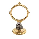 Holyart Chapel Monstrance in Brass for Big Host