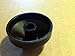 Black Plastic Vinyl Record Dome Adapter 7