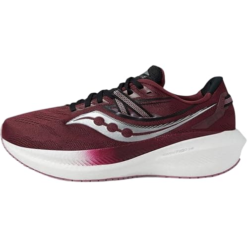 Saucony Women's Triumph 20 Sneaker Sundown/rose