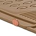 BDK Heavy Duty Rubber Floor Mats - Universal for Car Truck SUV - Full 3pc Set in Beige