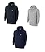 Nike Sportswear Club Fleece Pullover Hoodie, Dk Grey Heather/White Medium