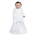 Halo 100% Cotton Sleepsack Swaddle Wearable Blanket, Aqua Sheep, Newborn