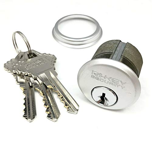 RI-KEY SECURITY - Keyed and ThumbTurn Mortise Lock Cylinders 1" for Commercial Store Front Entry Door Adams Rite - Thumbnail 4