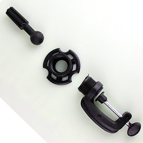 Dreambeauty Black Wig Stand Clamp Manikin Head Wig Holder Clamp for Wig