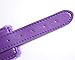 AoMoon Soft Comfortable PU Leather Handcuffs Wrist Adjustable (Purple)