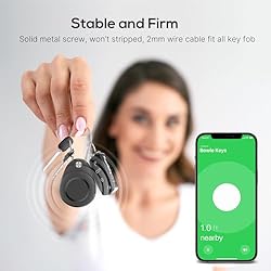 Waterproof AirTag Keychain Holder - 4 Pack Airtag