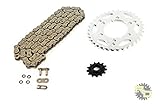 2002-2006 Polaris 250 Trail Blazer 250 O-Ring Chain & Sprocket 11/36 76L