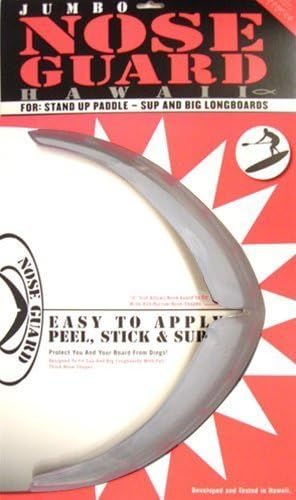 Surfco SUP Jumbo Nose Guard & Tail Guard Combo Pack - Clear by Surfco