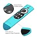 OEAGO Silicone [Anti Slip] Shock Proof Cover Case for All-New Fire TV with 4K Alexa Voice Remote (2017 Edition) (2nd Gen) / Fire TV Stick Alexa Voice Remote (Teal)