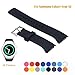 Cyeeson Samsung Gear S2 SM-R720/R730 Smart Watch Replacement Band, Accessory Soft Silicone Gel Wristband Strap Smartwatch Band for Samsung Galaxy Gear S2 SM-720/SM-730 Sport Smartwatch