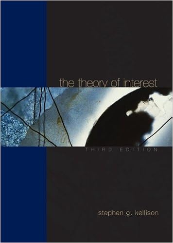 Theory Of Interest Kellison Stephen Published Mcgraw Hill Irwin 3rd Third Edition 2008 Hardcover Books