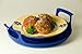 New Metro Design Cool Grip CoolGrip Microwave Plate Caddy, 10 1/2-inches, Blue
