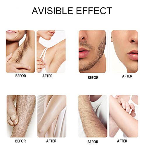 Wax Beads，hard Wax Beads，Household Sugar Waxing Kit for Women，mermaid Wax for Painless Hair Removal Includes 5 Bags of Hard Wax Beads and 10 Wax Applicator Sticks，brazilian Wax Kit