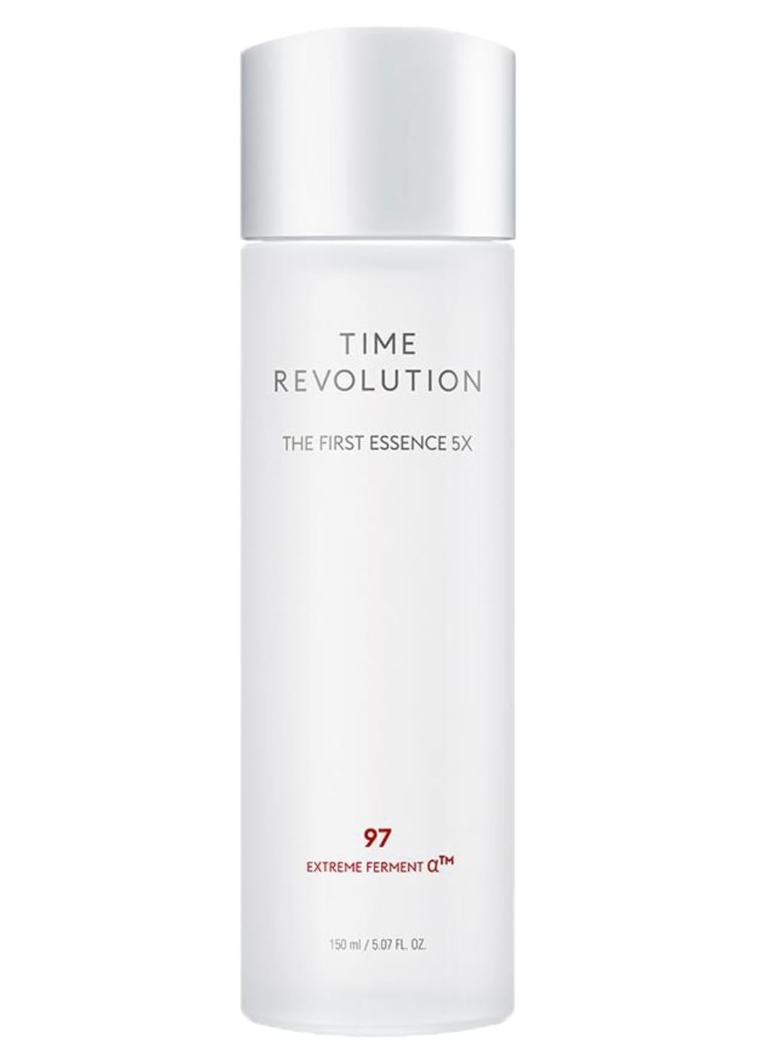 MISSHA Time Revolution The First Essence 5X (5th Gen) 150 ml/ 150ml, Korean Face Essence, Facial Toner, Glass Skin, Hydrating Firming pH Balancing Toner for All Skin Types