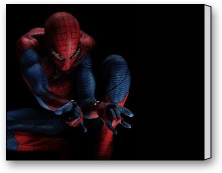 Home Contemporary Art The Amazing Spider Man Canvas Prints Wall Art for Home Decor Wall Decorations For Living Room Bedroom Office Each Panel Size:14x11inch