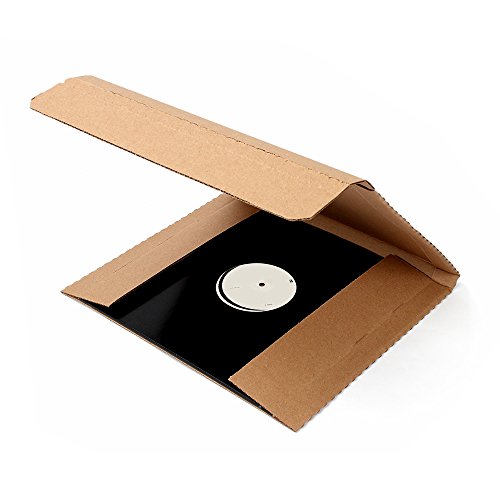 Pratt PRA0821 50PK 100 Recycled Vinyl Record and LP Mailer, Kraft