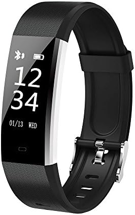 NAPPERBAND Fitness Tracker, Continuous Heart Rate Monitor Activity Tracker with GPS Tracker, Step Counter, Sleep Monitor, IP67 Waterproof, Bluetooth for Android and iOS Smartphone (Black)