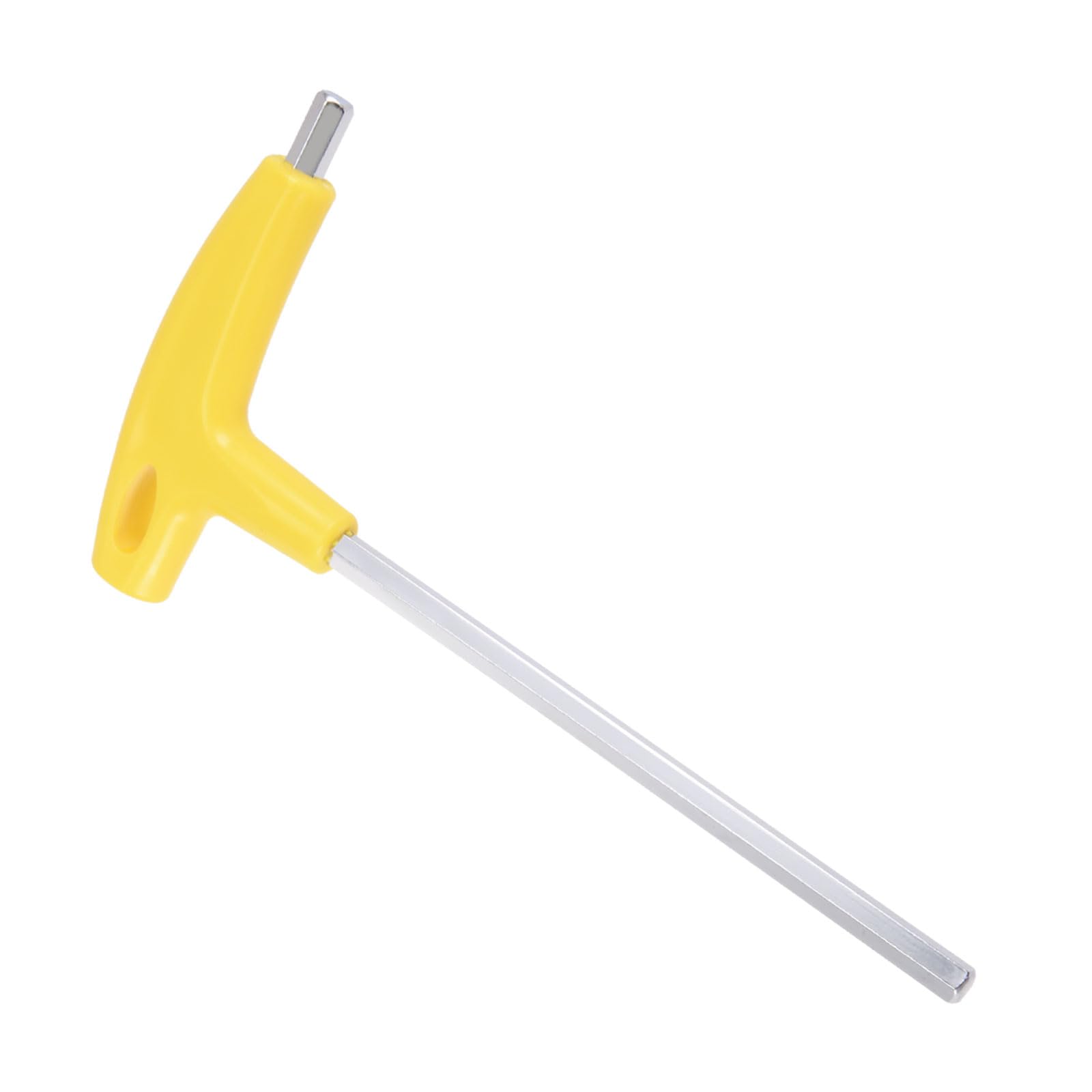 CoCud T-Handle Hex Key, 10mm Hex, Steel Metric T-Key Wrench Yellow - (Applications: for Basic Home Repair and Mechanical Maintenance), 1-Piece