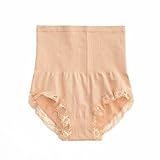 Shangmu Women's High Waist Shapewear Seamless Anti Bacterial Shaper Panty (flesh color)