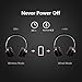 Wireless Active Noise Cancelling Headphones with Mic,Alteng Hi-Fi 30H Playtime Travel Foldable Over-Ear Stereo Sound Headset,Comfortable Protein Earpads,Non-Sound Leakage for Travel Work TV Computer