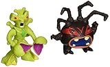 Teenage Mutant Ninja Turtles Pre-Cool Half Shell Heroes Snakeweed and Spider Bytez Figures