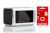 enKo Products® 4 in 1 - Mini Hidden Camera , Clock , Radio , and Speaker with Built-in LCD Monitor and Night Vision for Home Security (32 GB Sandisk Micro SDHC Memory Card)