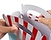 Treat Boxes - 24-Pack Paper Party Favor Boxes, Circus Carnival Design Goodie Boxes for Birthdays and Events, 2 Dozen Party Gable Boxes, 6 x 3.3 x 3.6 Inches