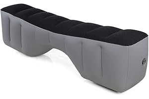 Berocia Car Air Mattress Back Seat Gap Pad Fill Extender Mattress for SUV Dogs Kids Adults Travel Bed Cushion Camping Air Couch Sleeping Rest Inflation Bed